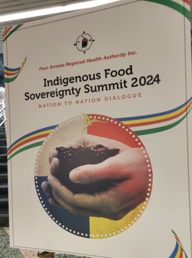 Indigenous Food Sovereignty Summit 2024 banner